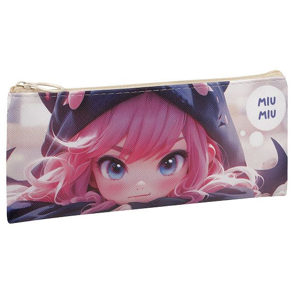 Пенал мягкий 200*100 MESHU "Miu Miu", искусственная кожа