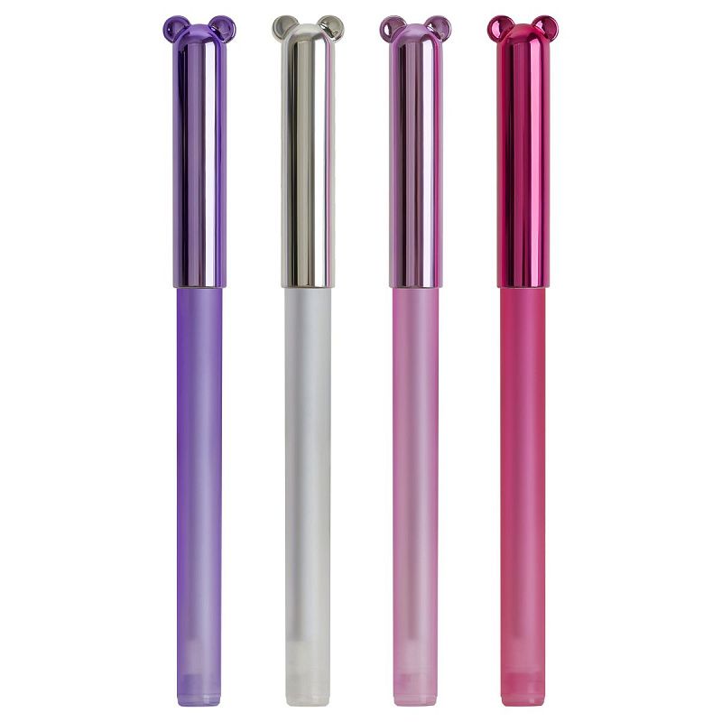 Ручка шариковая MESHU "Barbear" синяя, 0,7мм, корпус ассорти 