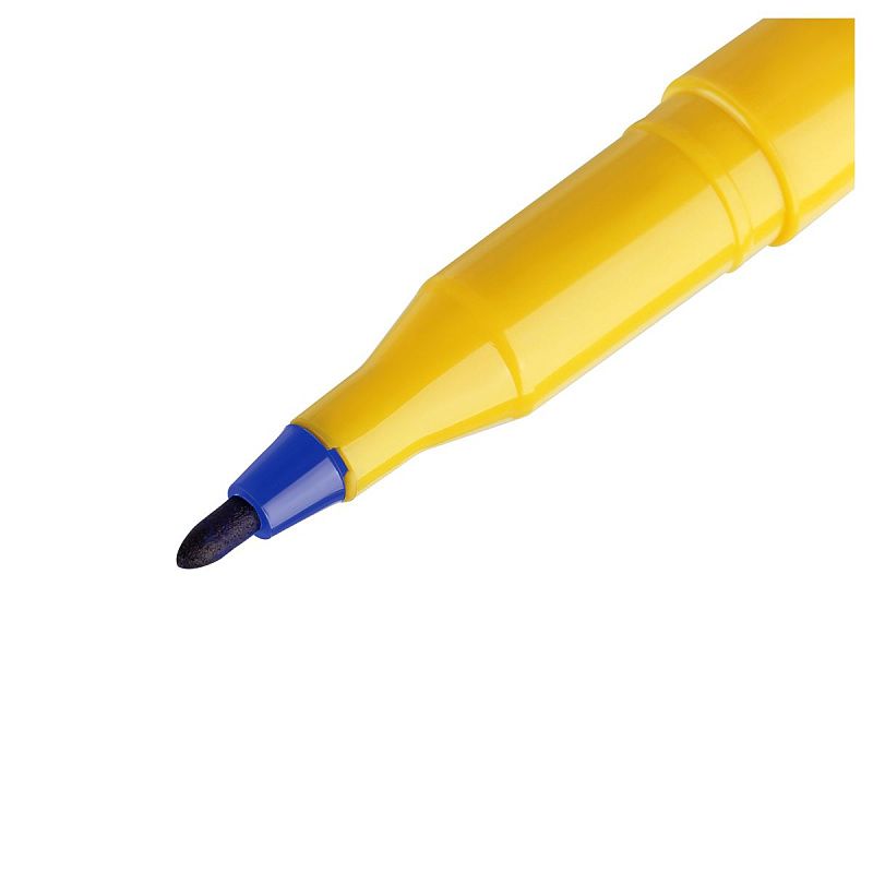 Маркер перманентный для ткани/для прачечных Luxor "Laundry" синий, пулевидный, 1-2мм 