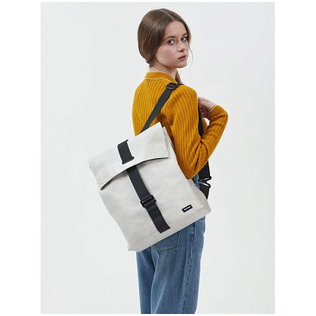 Рюкзак Berlingo Trends "Eco white" 36*28,5*13см, 1 отделение, тайвек 
