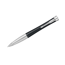 Ручка шариковая Parker "Urban Twist Black CT" синяя, 1,0мм, поворот., подарочная упаковка