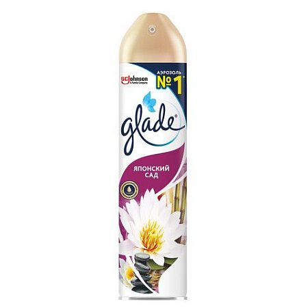 Освежитель воздуха аэрозольный 300 мл, GLADE "Японский сад" 