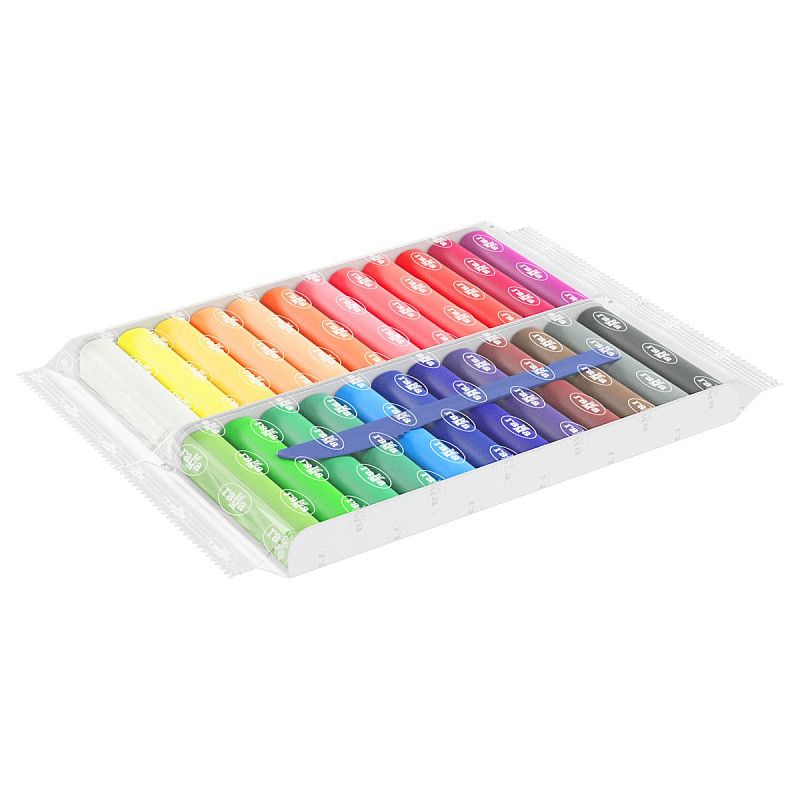 Пластилин восковой мягкий Гамма "Пчелка", 24 цвета, 288г, со стеком, картон. упаковка