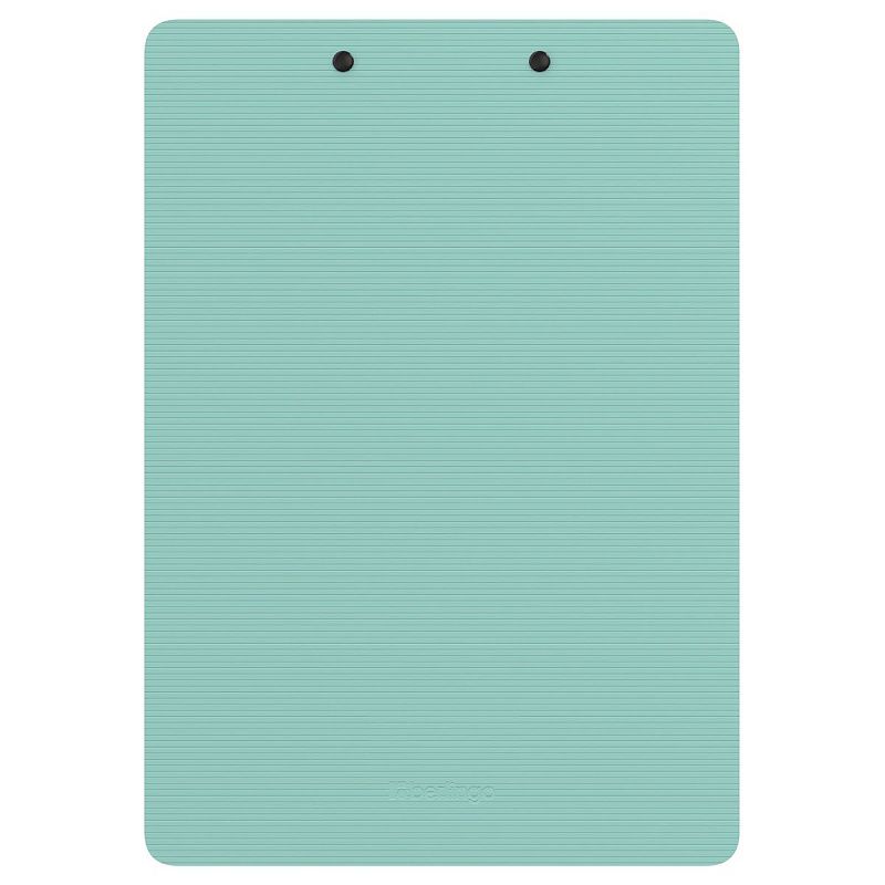 Планшет с зажимом Berlingo "Instinct" А4, пластик (полифом), мятный/черный 