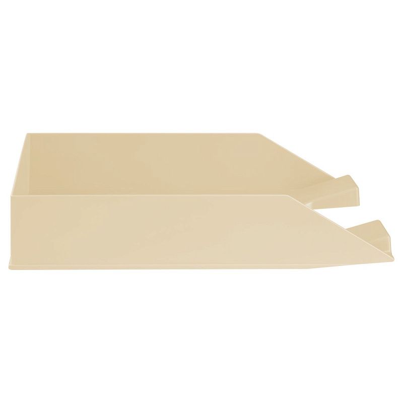 Лоток для бумаг горизонтальный СТАММ "Фаворит", бежевый