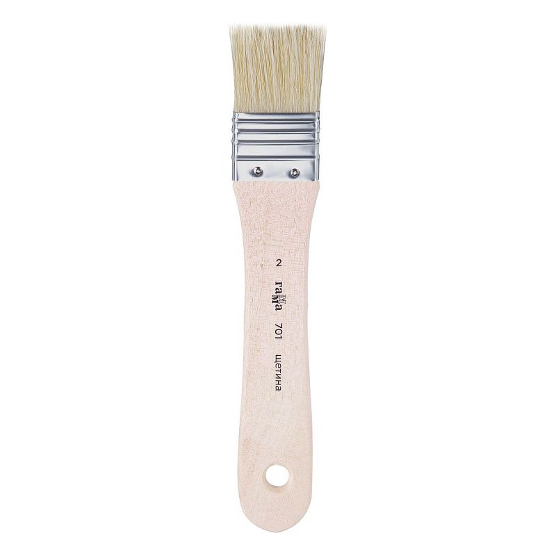 Набор художественных флейцев щетина Гамма, 3шт., №1, 2, 5