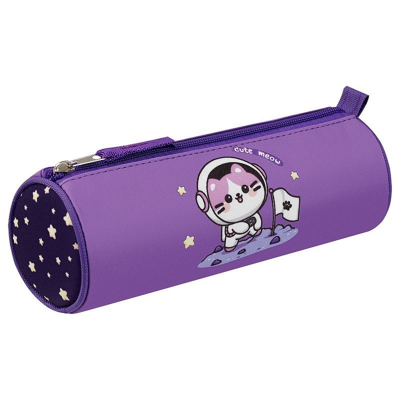 Пенал 210*80 ArtSpace "The Space Cat", тубус, полиэстер