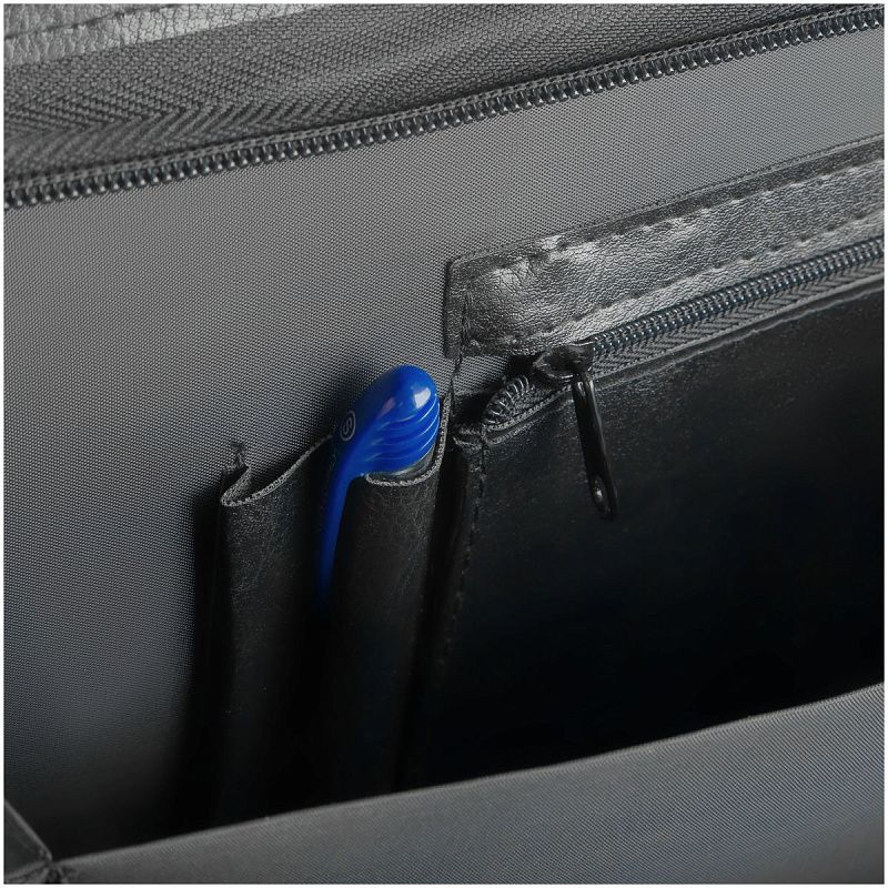 Папка деловая OfficeSpace "Jemini" имп. кожзам, на молнии 