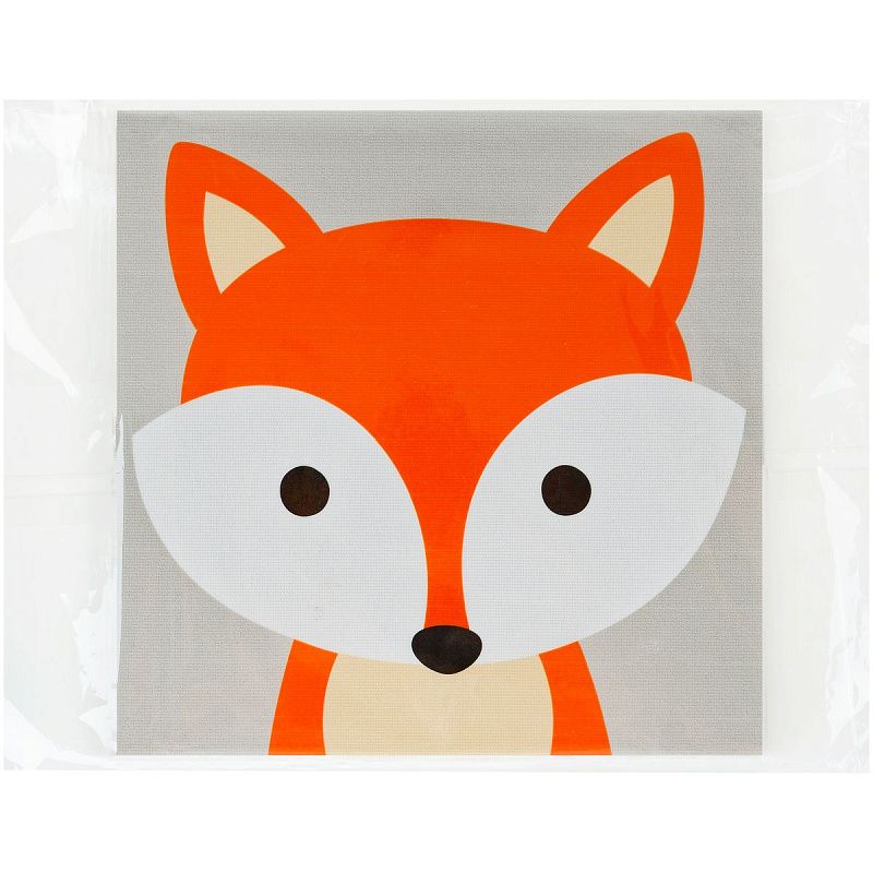 Аппликация помпонами ТРИ СОВЫ "Лисичка", 20*20см на подрамнике, картонная коробка