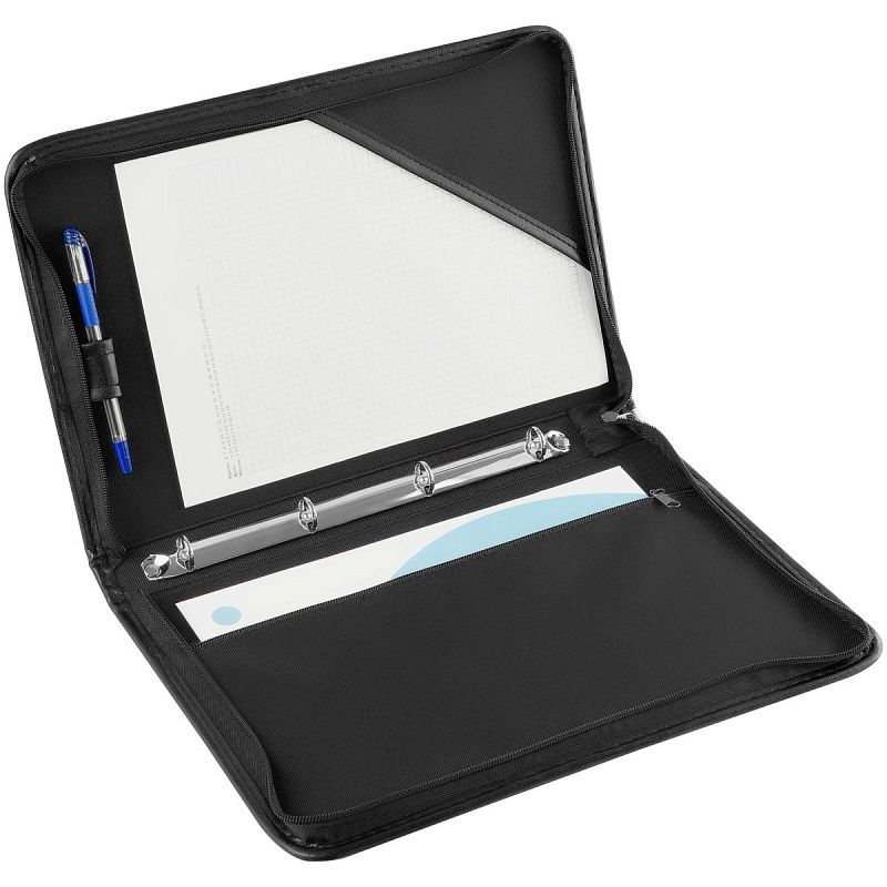 Папка деловая OfficeSpace "Verona" кожзам, на молнии 