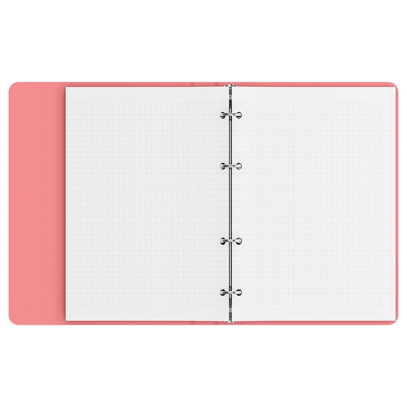 Тетрадь на кольцах А5, 120л., BG "Music style", картон, soft-touch ламинация, тиснение фольгой