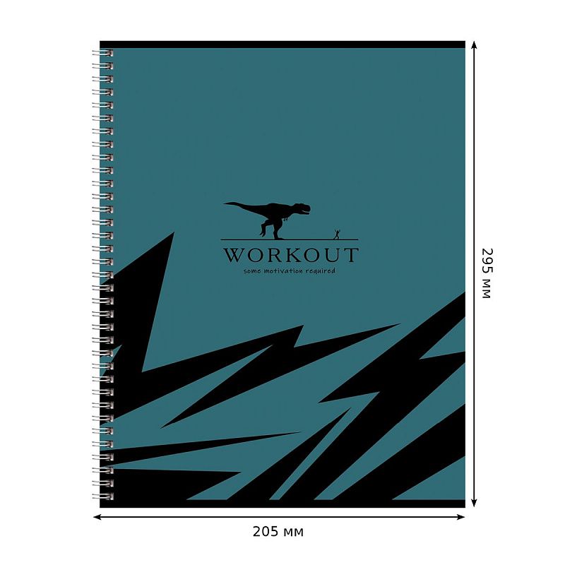 Тетрадь 96л., А4, клетка, на гребне BG "Лайфхак", матовая ламинация