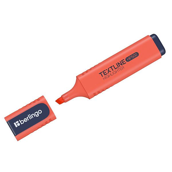 Текстовыделитель Berlingo "Textline HP500" персиковый, 1-5мм