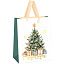 Пакет подарочный 26*32*12см MESHU "Christmas mood", фольга,   матовая ламинация