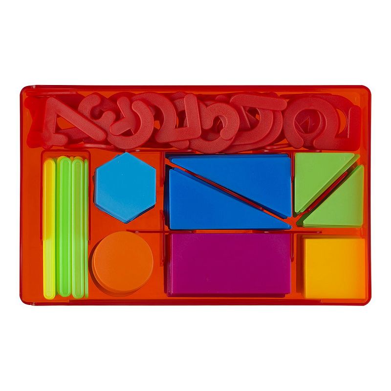 Касса цифр и счетных материалов Мульти-Пульти "Учимся считать", пластик 