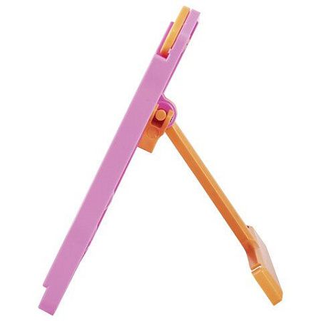Подставка для книг и учебников BRAUBERG KIDS "Flamingo", регулируемый угол наклона, прочный ABS-пластик, 238061 