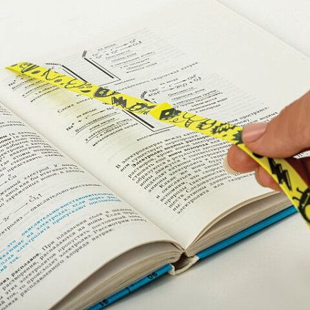 Закладки для книг с принтом САМОКЛЕЯЩИЕСЯ, КОМПЛЕКТ 6 шт., Чудики/лайм, ДПС, 2921-123.Р4/6 