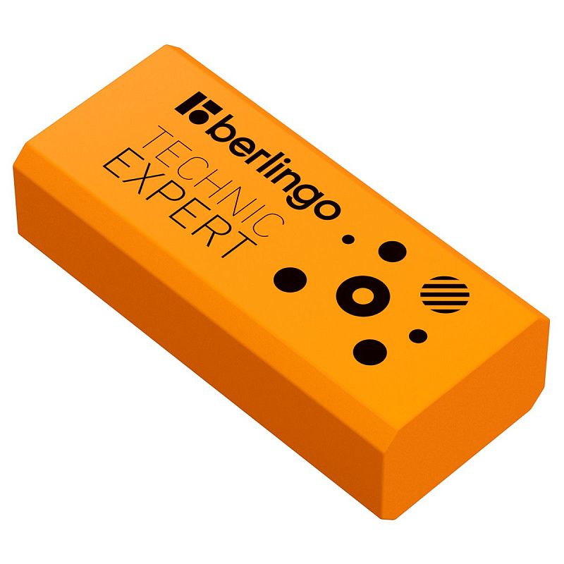 Ластик Berlingo "Technic Expert", 4шт., прямоугольные, 40*18*11мм, пакет с европодвесом 