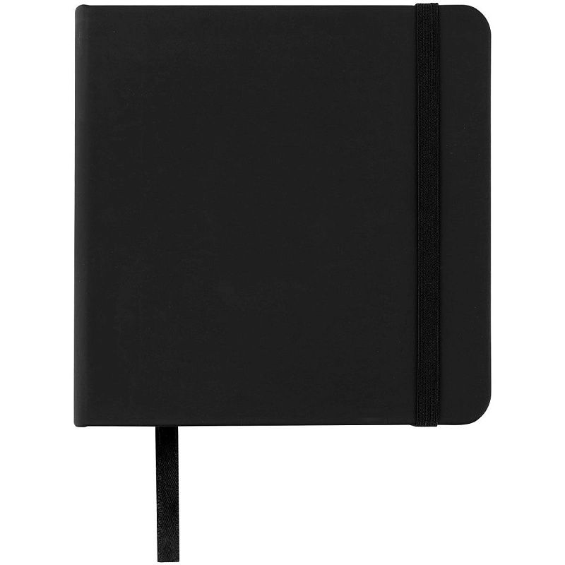 Скетчбук 80л., 120*120 Гамма "Студия", черный, твердая обложка, на резинке, слоновая кость, 140г/м2