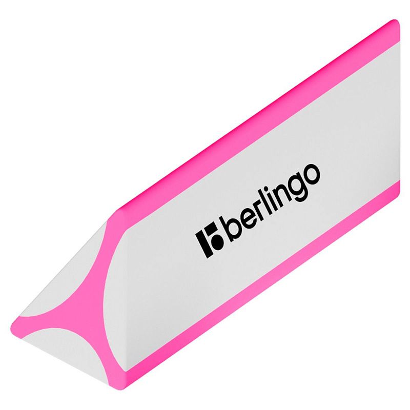 Ластик Berlingo "Triangle Pro", треугольный, скошенный, термопластичная резина, 57*16*16мм 