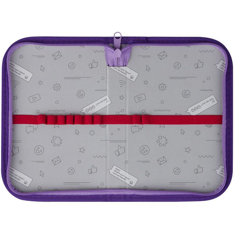 Пенал 1 отделение, 190*130 ArtSpace "Panda", ткань 