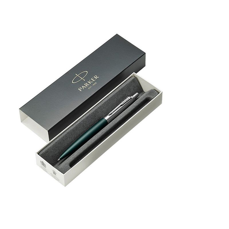 Ручка шариковая Parker "Jotter XL Green CT" синяя, 1,0мм, кнопочн., подарочная упаковка 