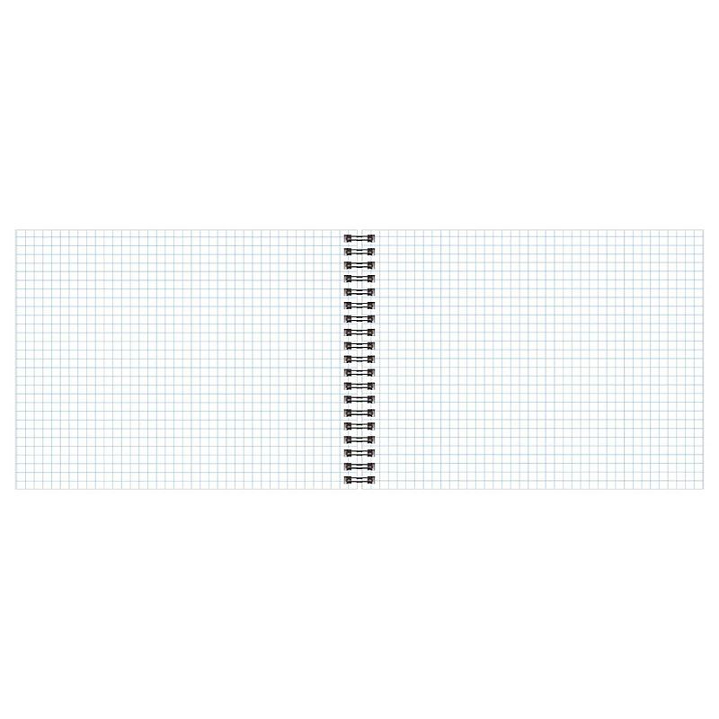 Блокнот А5 40л. на гребне BG "Just black"