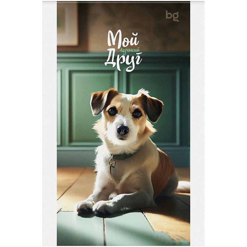 Блокнот А6 48л. на скрепке BG "Микс. Животные"