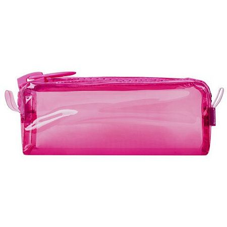 Пенал BRAUBERG с объемной "тракторной" молнией, 1 отделение, ПВХ, 22х8х6,5 см, Ultra pink, 272340 