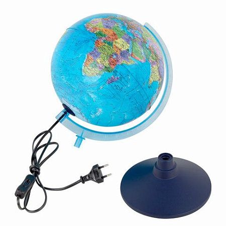 Глобус политический / звездного неба GLOBEN, 25 см, с подсветкой, Ке012500278 
