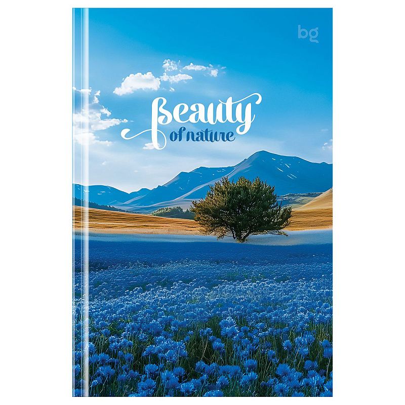 Бизнес-блокнот А6, 64л., евроформат, BG "Красота природы", глянцевая ламинация