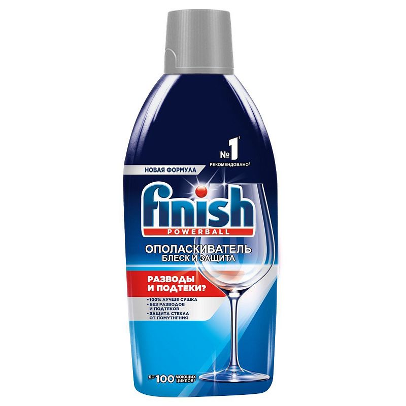 Ополаскиватель для посудомоечной машины Finish "Shine&Protect", 750мл 