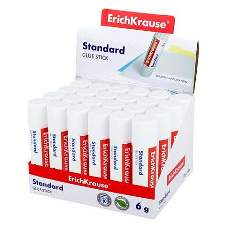 Клей-карандаш ERICH KRAUSE EasyStick, 6 г, 48029