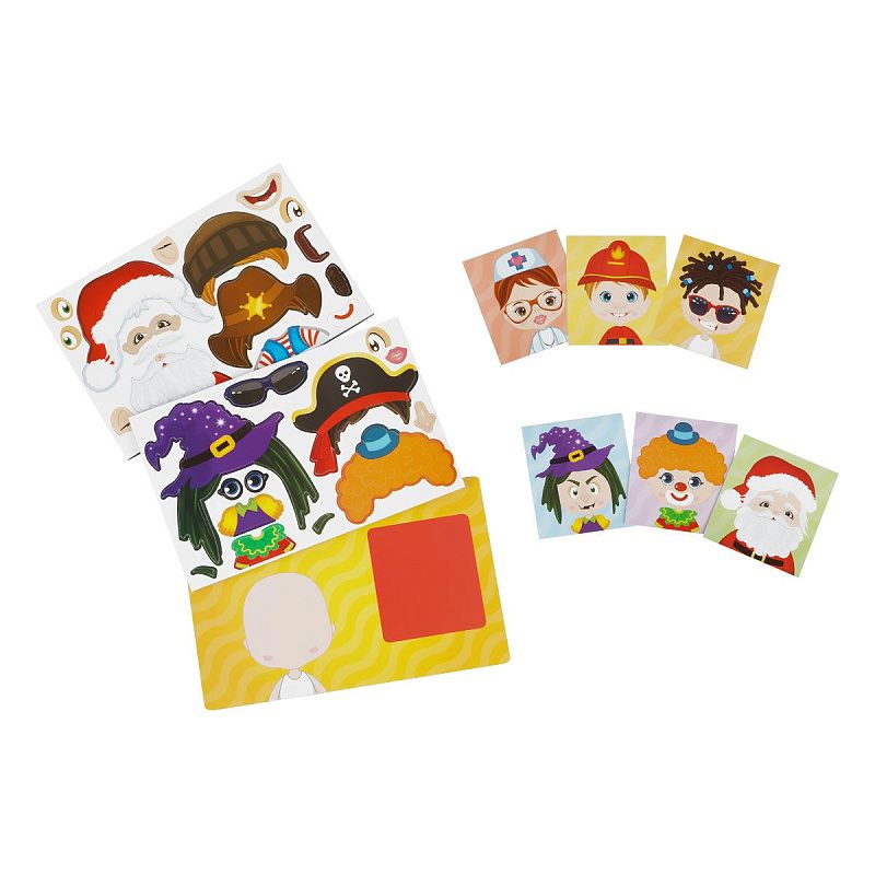 Игра развивающая на магнитах ТРИ СОВЫ "Забавные персонажи", 65 эл. 