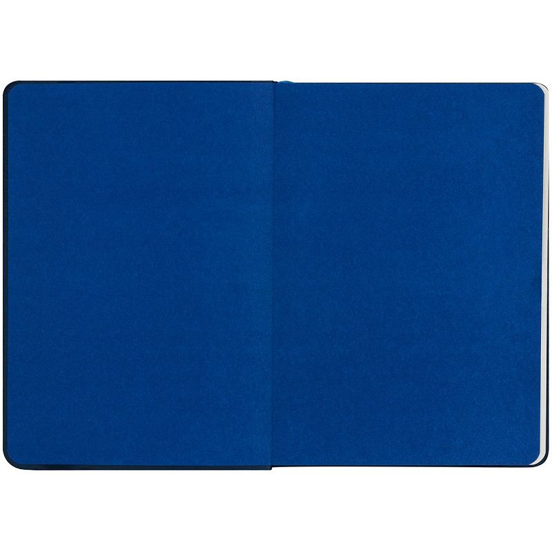 Записная книжка А6 80л. ЛАЙТ, кожзам, Greenwich Line "Classic. Blue", с резинкой, фактурное тиснение, блок в клетку