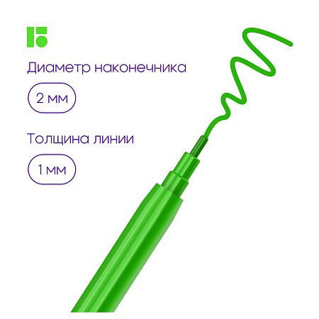 Фломастеры Berlingo "Жил-был кот", 12цв., смываемые, блистер