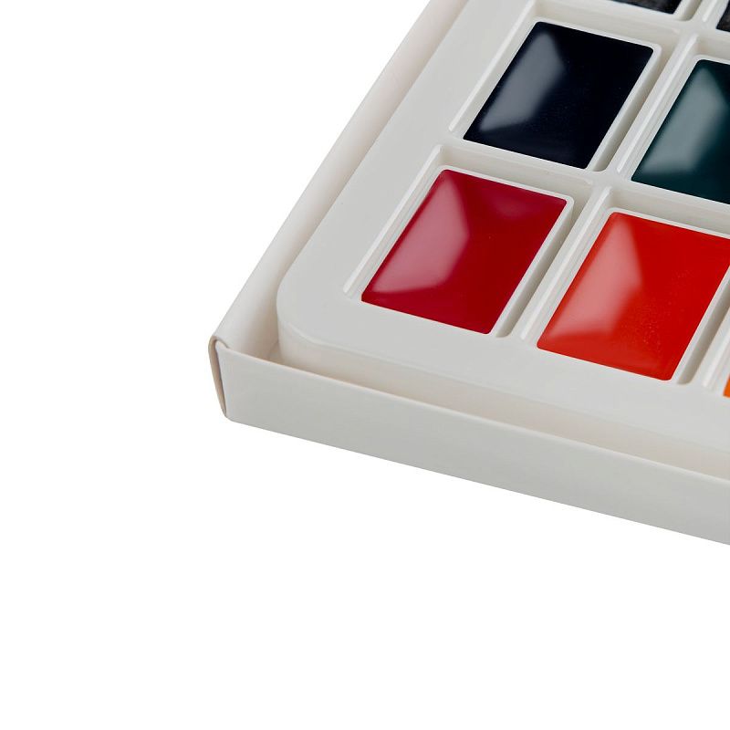 Акварель художественная Гамма "Студия", 18цв., кюветы, картон. упаковка