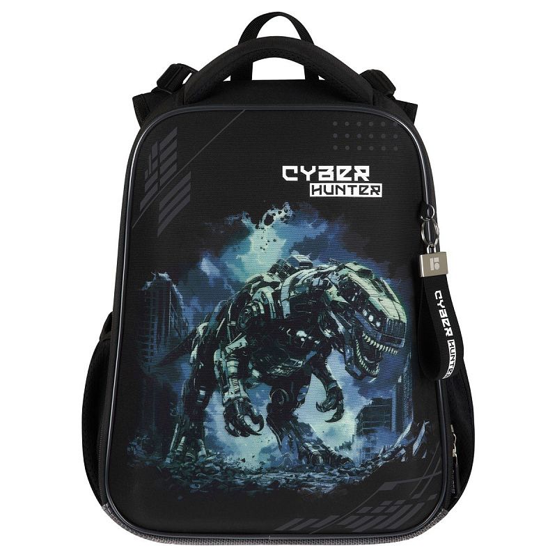 Ранец Berlingo Expert "Cyber hunter" 37*28*16см, 2 отделения, 2 кармана, анатомическая спинка