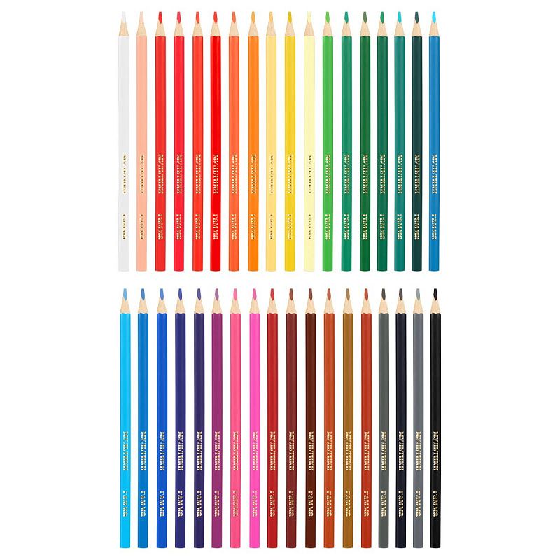 Карандаши цветные Гамма "Мультики", 36цв., трехгранные, заточен., картон. упак., европодвес