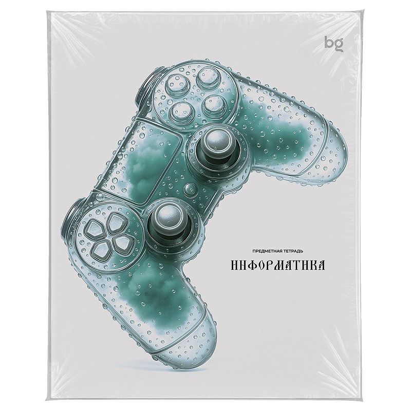 Тетрадь предметная 48л. BG "Юный гений" - Информатика, эконом