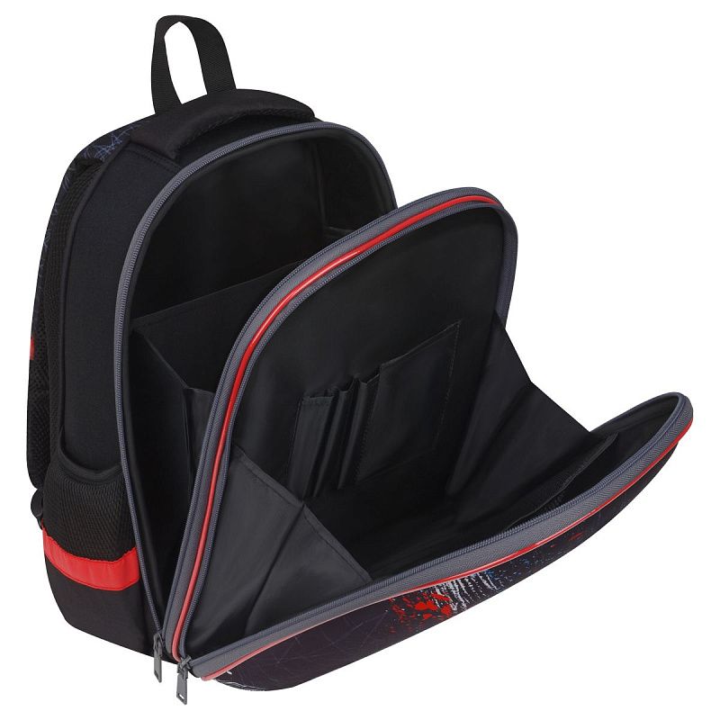 Ранец ArtSpace School Friend "Hockey" 39*30*18см, 2 отделения, 2 кармана, анатомическая спинка 