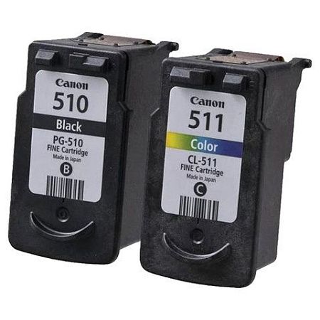 Картридж струйный CANON (PG-510/CL-511) PIXMA MP240/250/260/MX320, оригинальный КОМПЛЕКТ 2 цвета, 264 страницы, 2970B010 