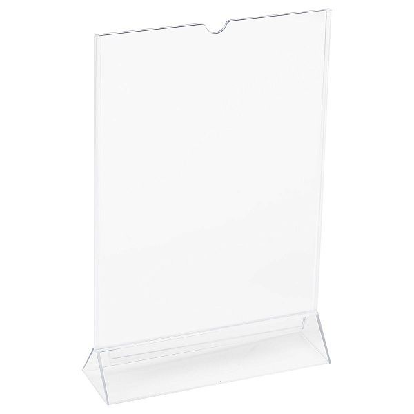 Тейбл-тент (Подставка для рекламы) OfficeSpace, А4, двухсторонний, вертикальный