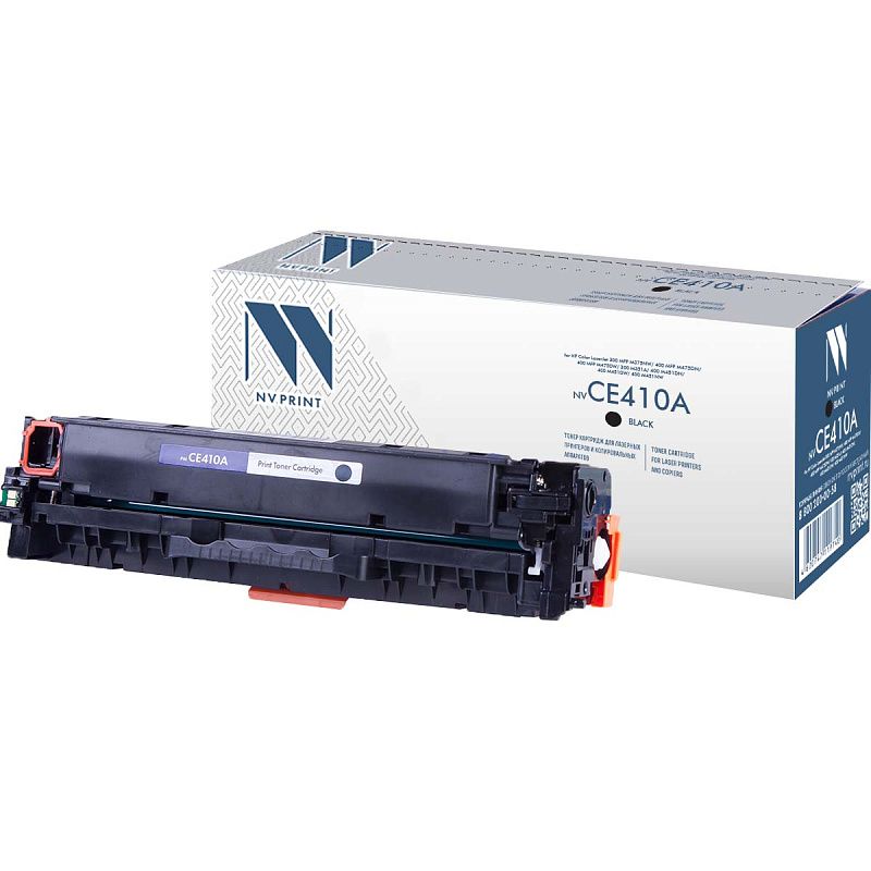 Картридж совм. NV Print CE410A (№305A) черный для HP Color LJ Pro M351/M375/M451/M475 (2200стр.)