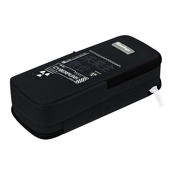 Пенал 2 отделения, 205*80*55 Berlingo "Cybernetic", полиэстер, внутренний органайзер, магнит