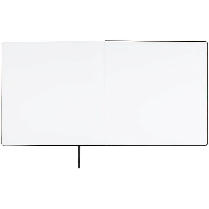 Скетчбук 80л., 300*300 Гамма "Студия", черный, твердая обложка, на резинке, белая, 140г/м2