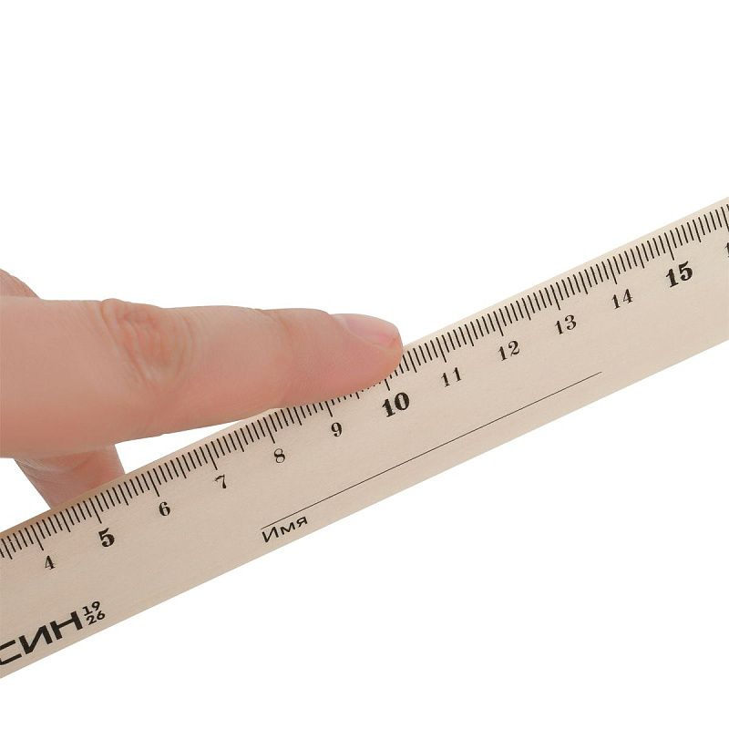 Линейка 50см Красин "Стандарт", дерево 