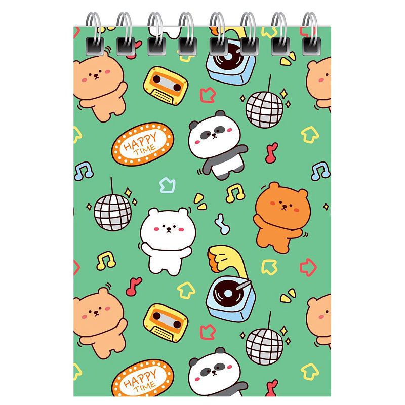 Блокнот А7 40л. на гребне BG "МИКС для девочек"