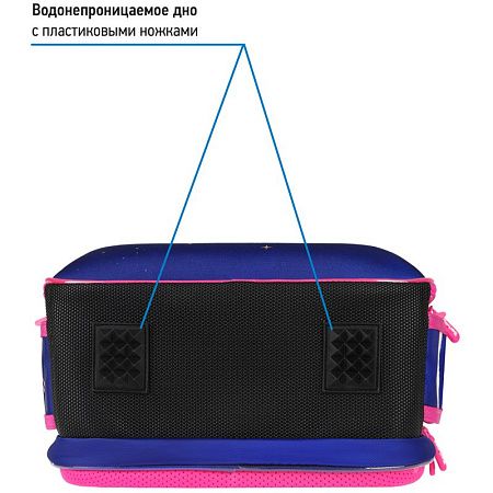 Ранец Berlingo Expert Mini "Moon dance" 36*27*14см, 2 отделения, 2 кармана, анатомическая спинка, мешок для обуви 