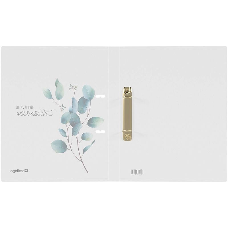 Папка на 2 кольцах Berlingo "Spring", 24мм, 600мкм, с рисунком, D-кольца 